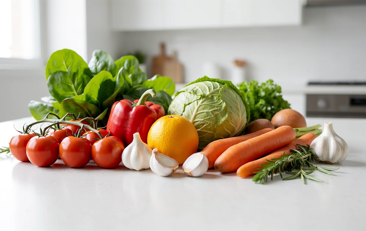 Ingrédients sains et nutritifs